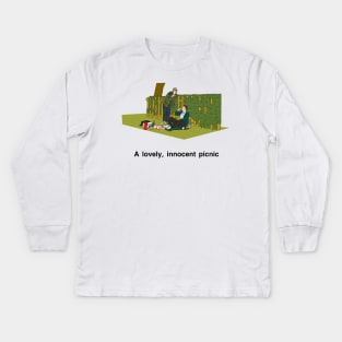 Peep Show A lovely innocent picnic Kids Long Sleeve T-Shirt